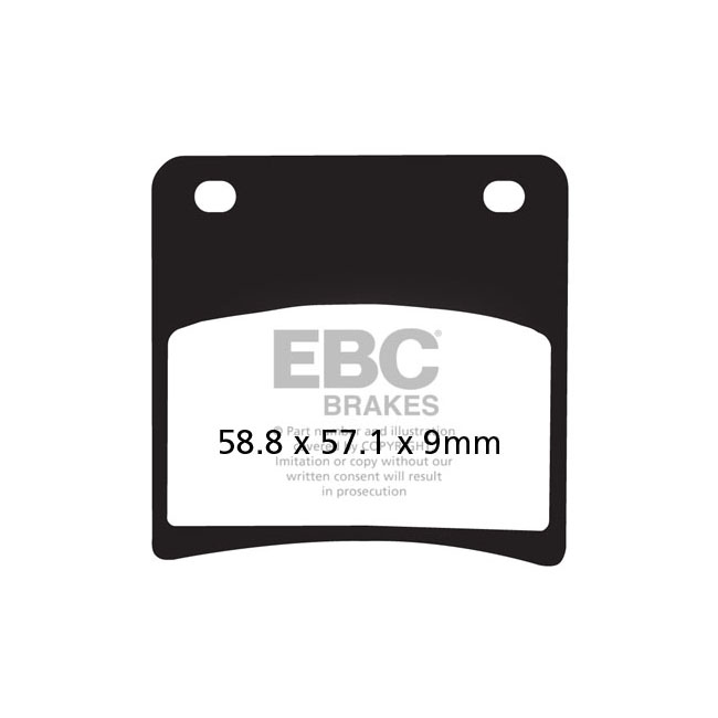 EBC Organic brake pads