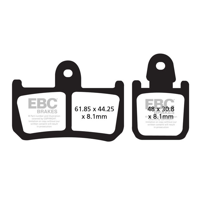 EBC Organic brake pads