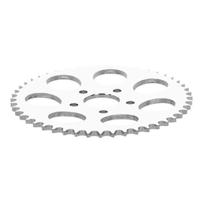 REAR SPROCKET, CHROME. 49T