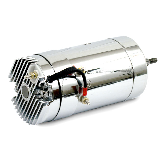 Generator 12V. With built-in regulator. Import. Chrome