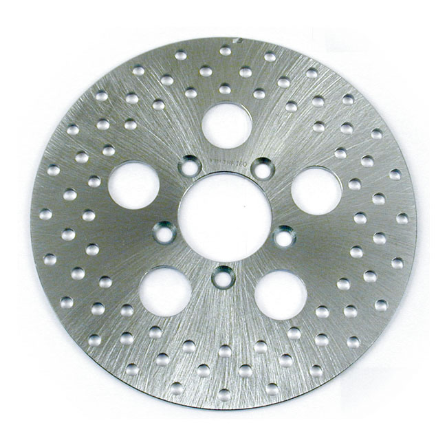 Brake rotor stainless drilled, 10"