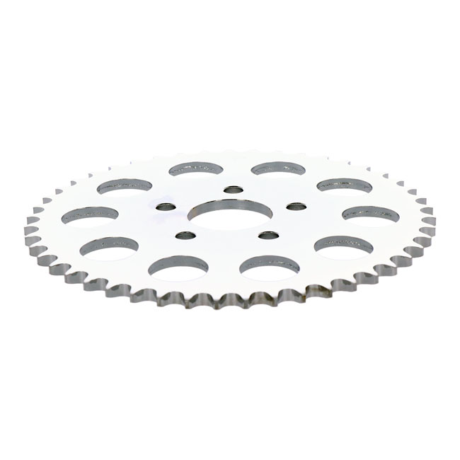 REAR SPROCKET, CHROME. 47T