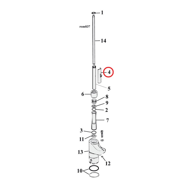 Retainer clip, pushrod cover. 86-90 XL