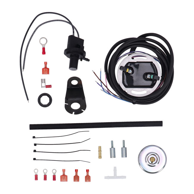 S&S, Super Stock single fire ignition kit. 93" S&S Shovel