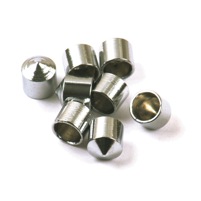 Cap kit, tappet block bolts. Chrome