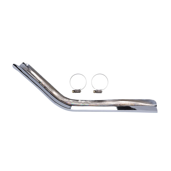 Paughco, heatshield rear. Chrome