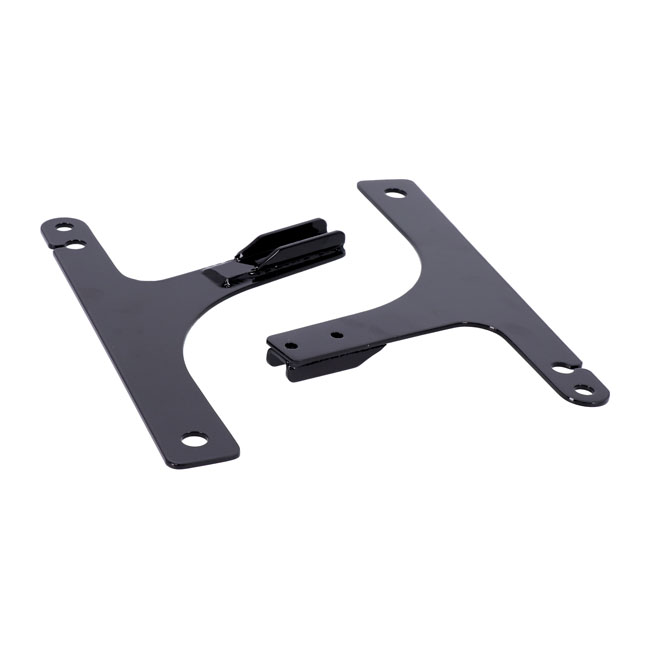 Sissybar side plates rigid mount