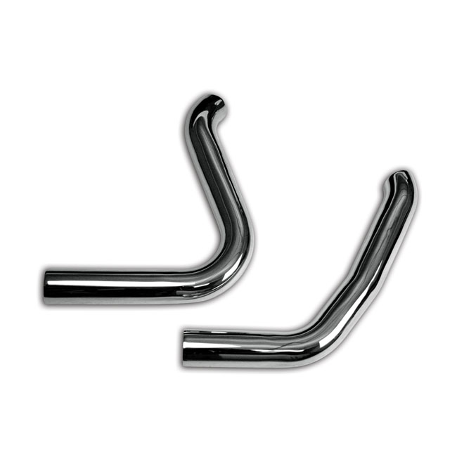 Paughco, front & rear heatshield set. Chrome