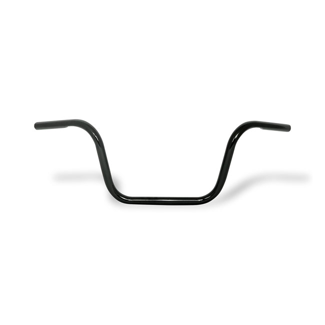 Apehanger handlebar, 10" rise, 1" black