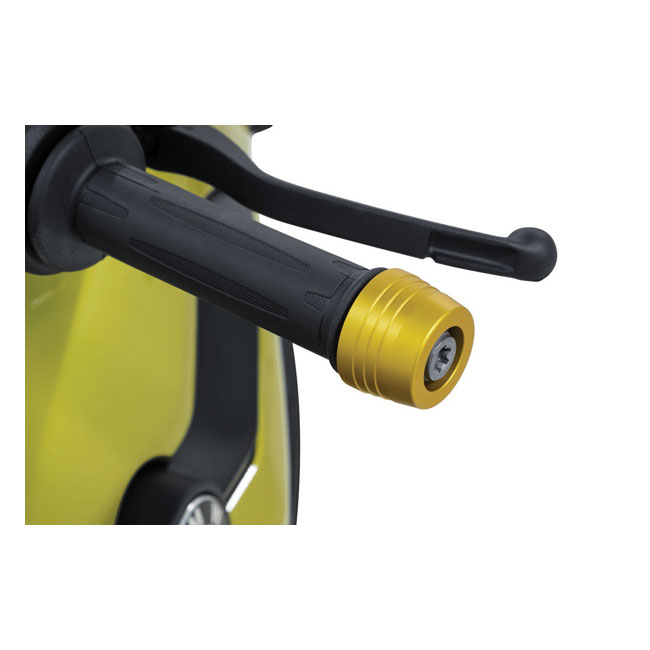 Kuryakyn, Lodestar handlebar sliders. Gold