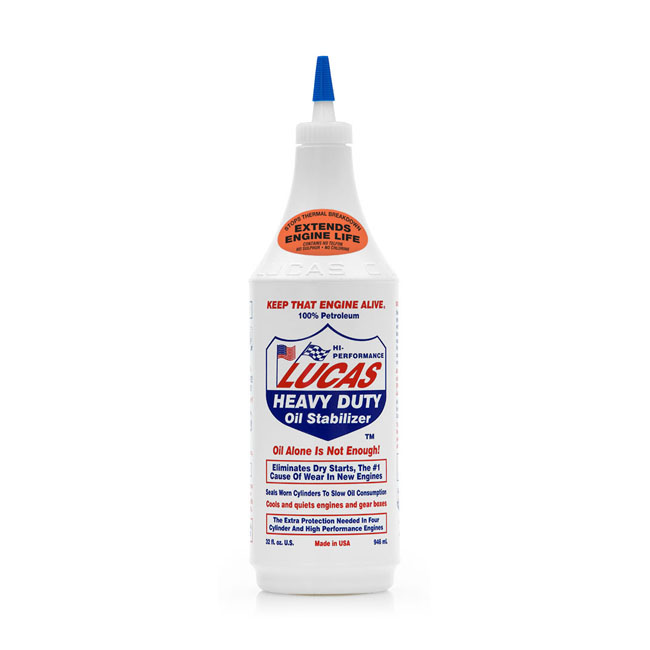 Lucas, heavy duty oil stabilizer. Mineral, 1 Quart