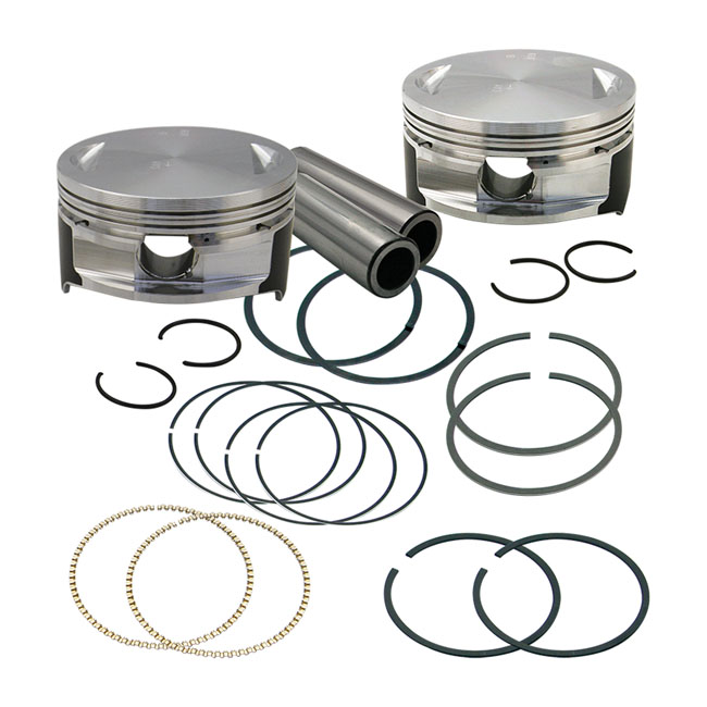 S&S, Twin Cam 106" big bore piston kit. +.020"