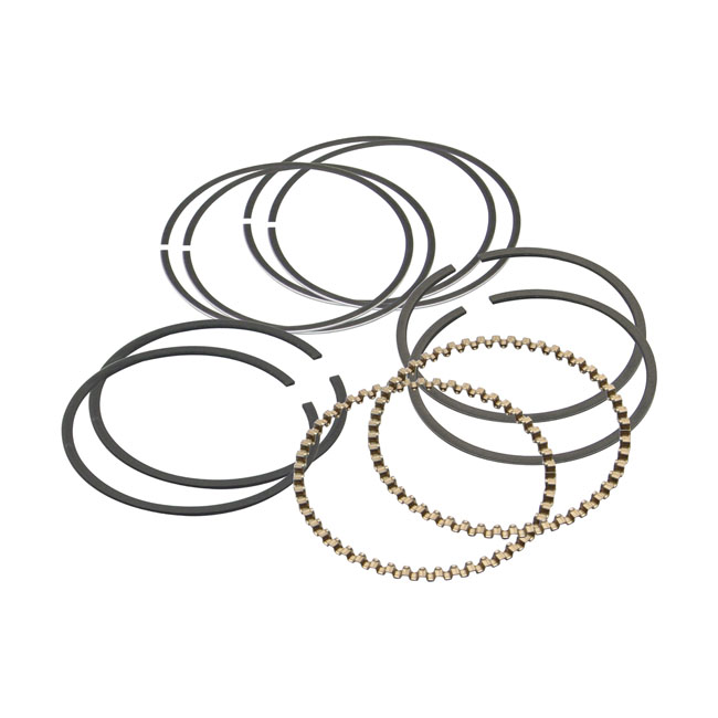 S&S, 3-1/2" bore piston ring set. +.010"