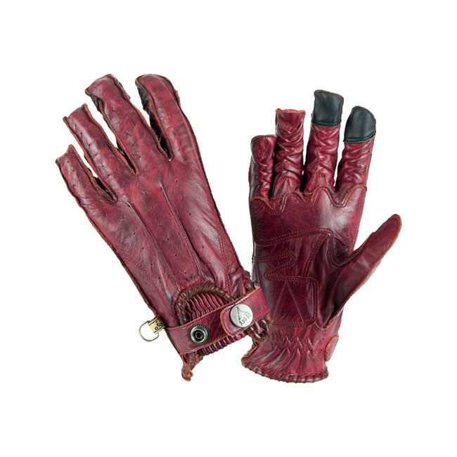 By City Second Skin gloves ladies garnet Size XS