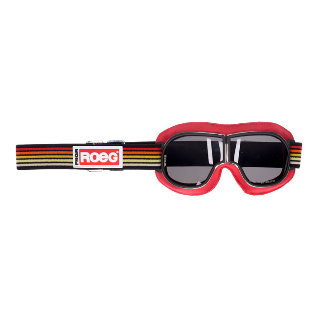 Roeg Jettson Foundry goggle black and striped strap One size fits most