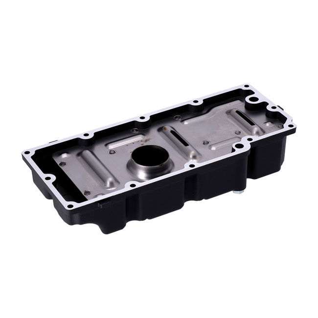 Transmission oil pan assembly. Black