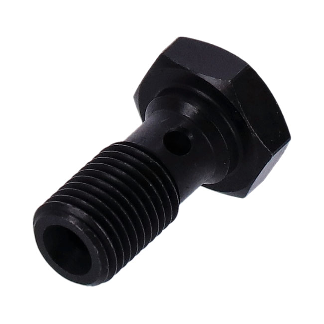 Goodridge banjo bolt 3/8-24. Black