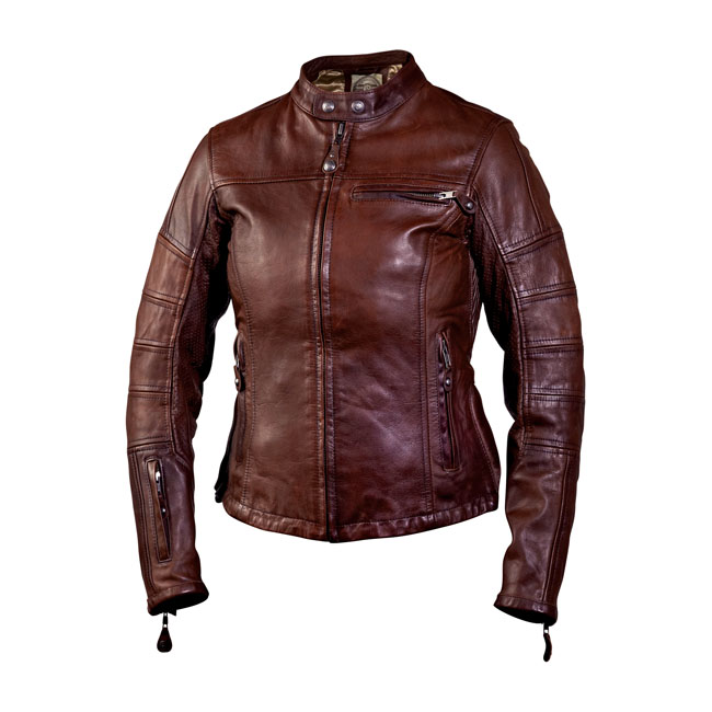 Roland Sands Maven ladies jacket tobacco Size L