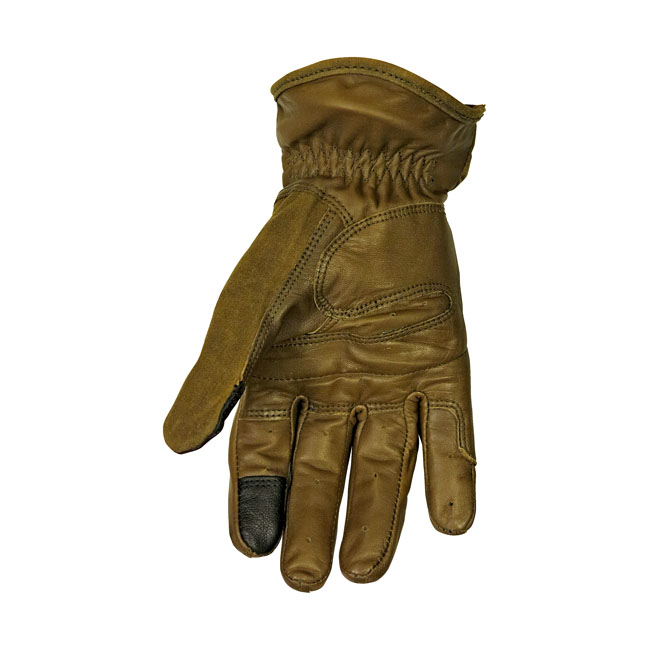 Roland Sands Truman textile gloves ranger/tobacco Size S