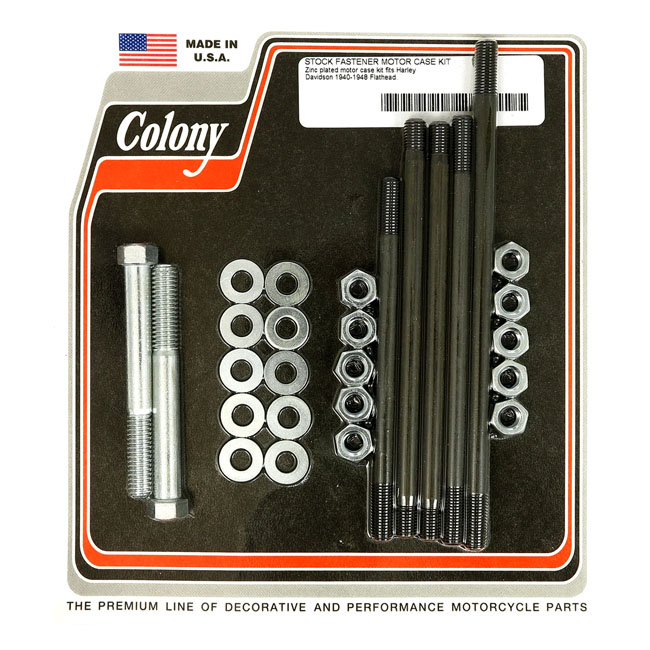 COLONY CRANKCASE BOLT KIT