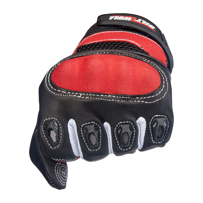 Biltwell Bridgeport gloves red/black Size XS