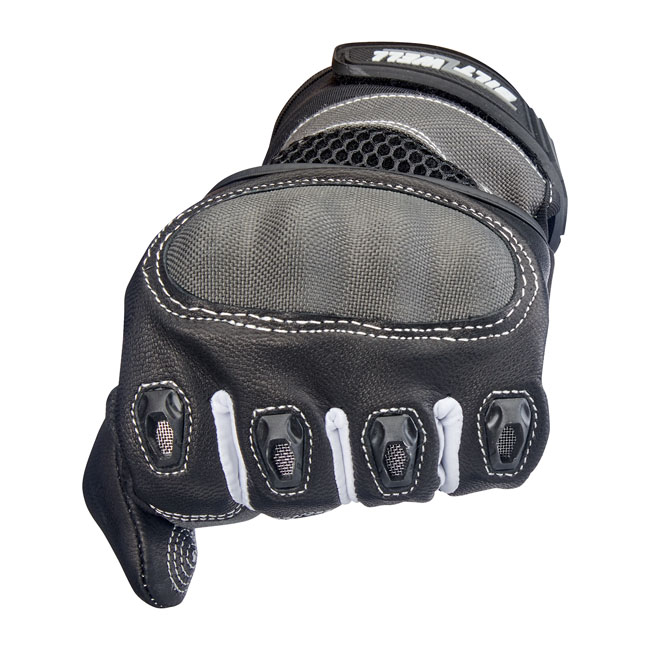 Biltwell Bridgeport gloves gray/black Size XS