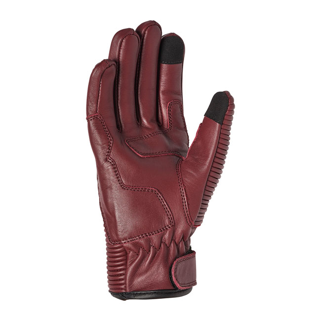 Roland Sands Belmont 74 ladies gloves merlot Size XL