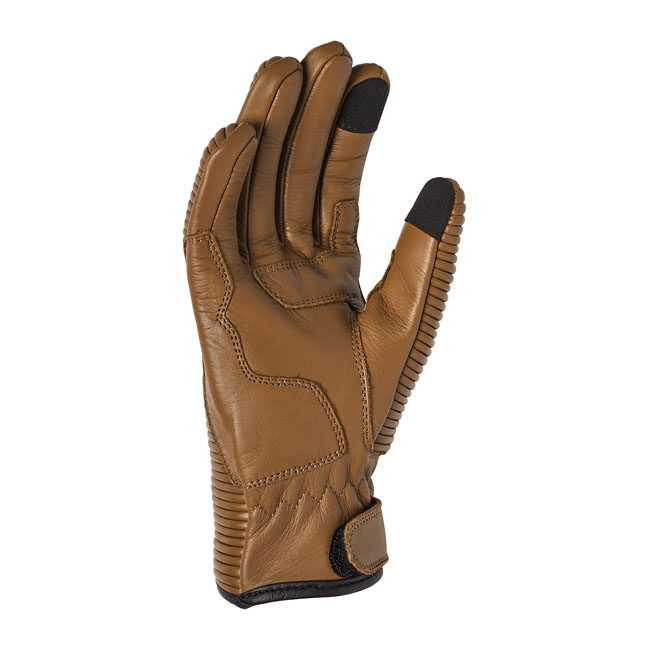 Roland Sands Belmont 74 ladies gloves kahlua Size S