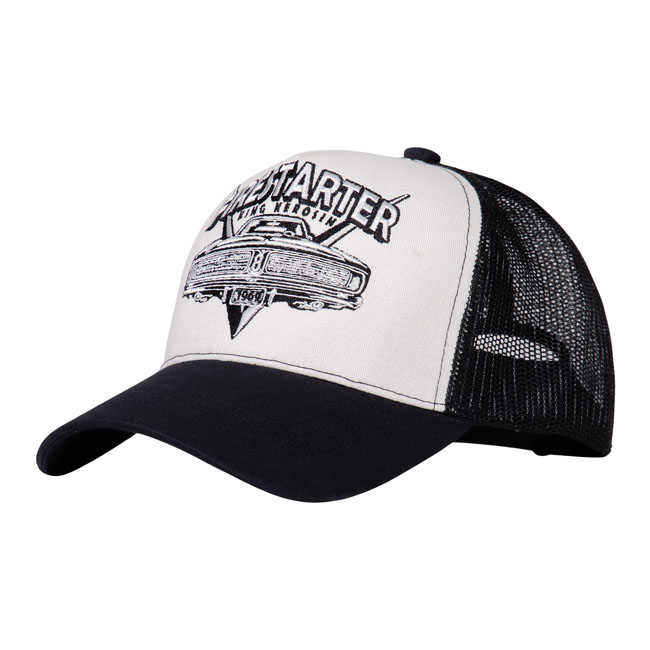 King Kerosin Fire Starter trucker cap black/off white One size fits most