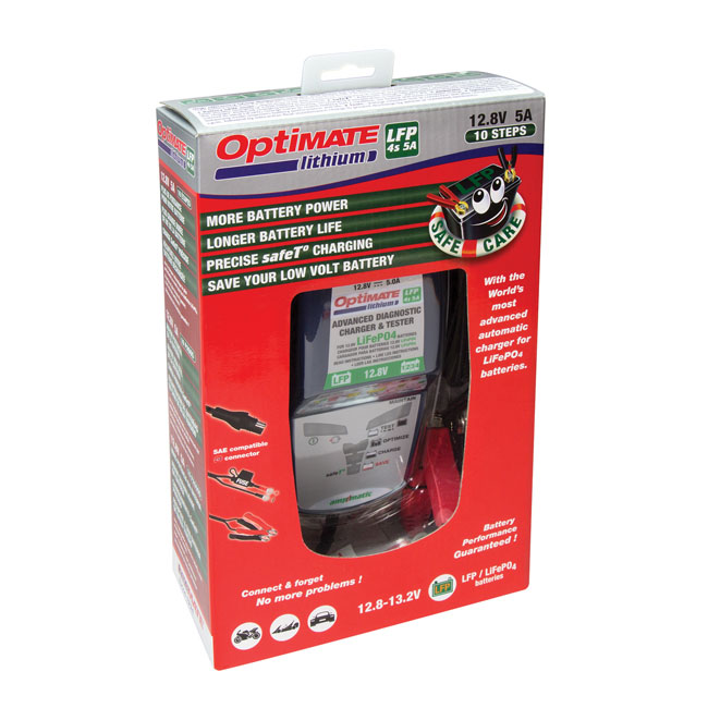 Tecmate OptiMATE, Lithium 4S 5A battery charger