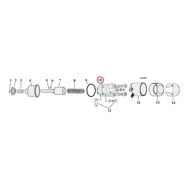 Standard Co., solenoid (dual bracket). Zinc plated