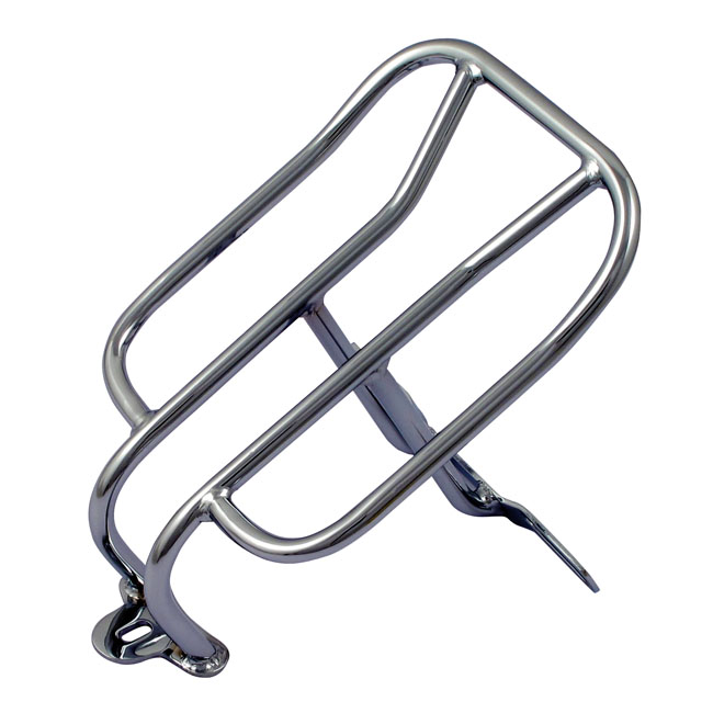 Luggage rack. Chrome