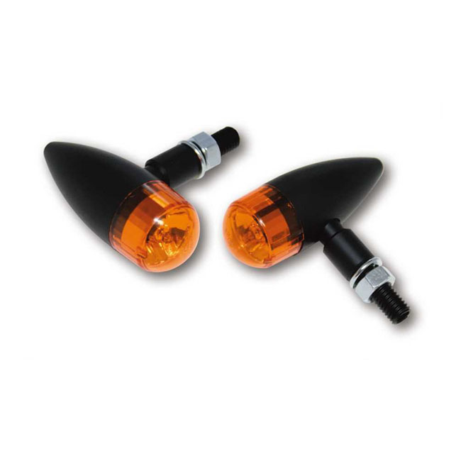 Midi Bullet turn signal set. Black