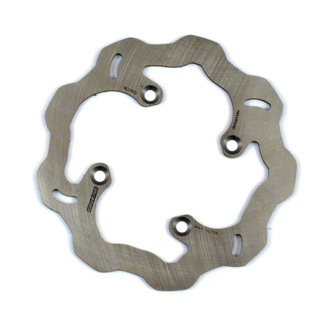 Braking, Buell wave brake rotor. Rear