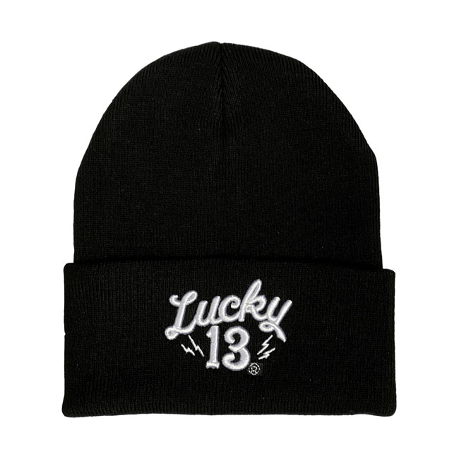 Lucky 13 Shocker beanie black One size fits most