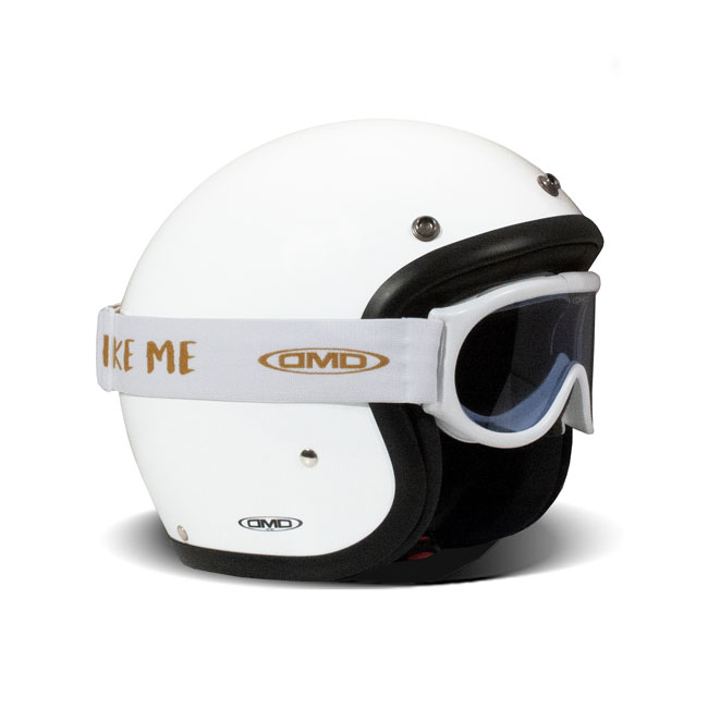 DMD Ghost goggles white clear lens