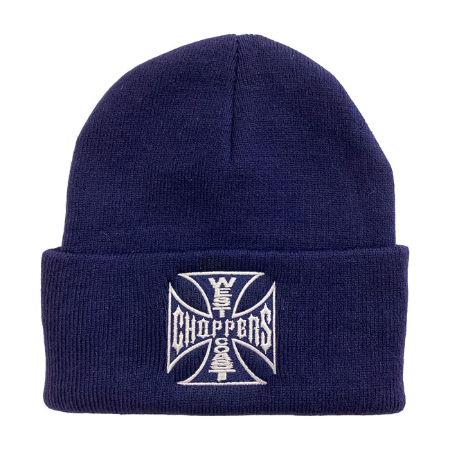 WCC OG roll-up beanie navy One size fits most