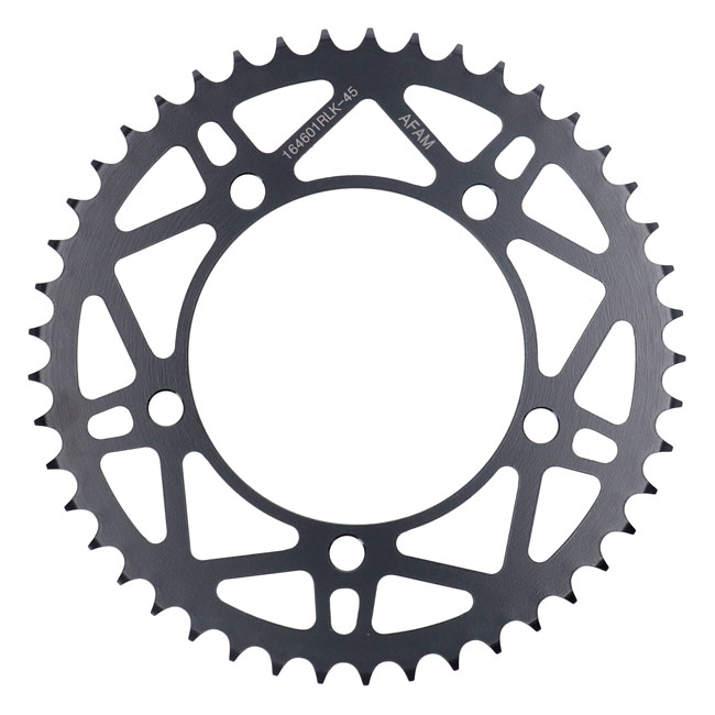 Afam, steel rear sprocket. 45 teeth