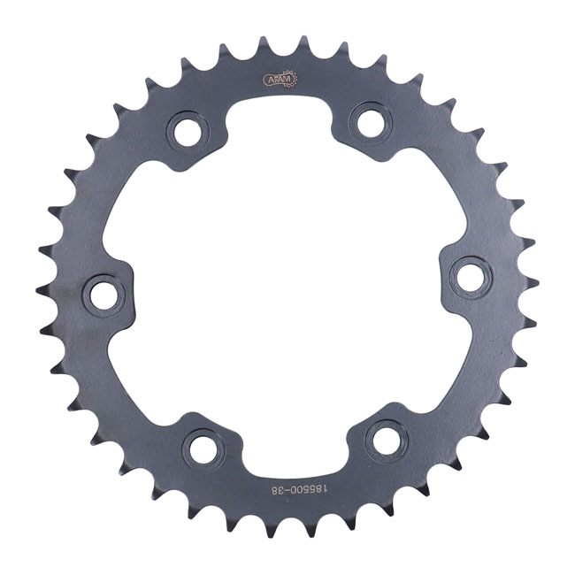 Afam, steel rear sprocket. 38 teeth