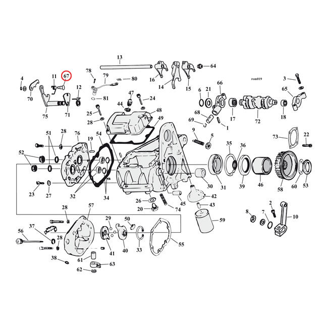 PIN, SHIFTER SHAFT LEVER