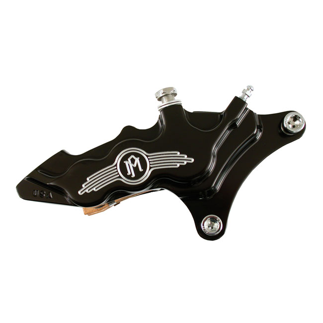 PM, 6-p 112x6B caliper. Bolt-on, 11.5" right front. Black CC