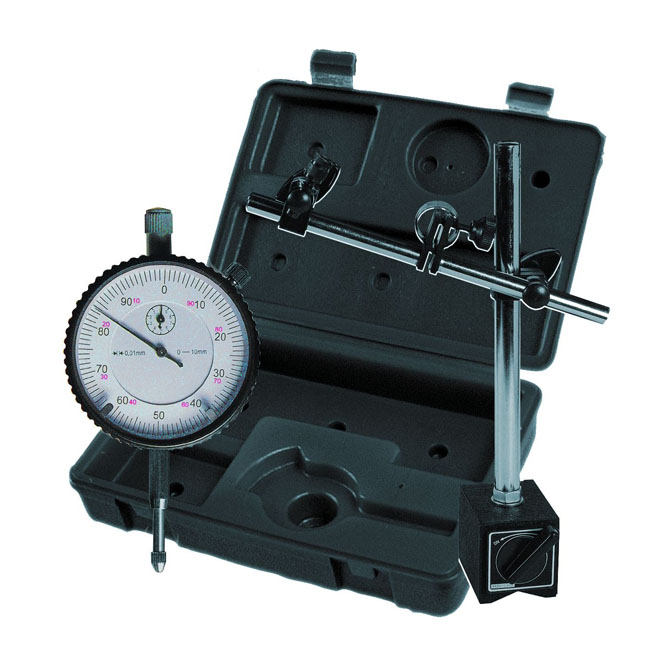 MIB, dial indicator with magnetic support kit