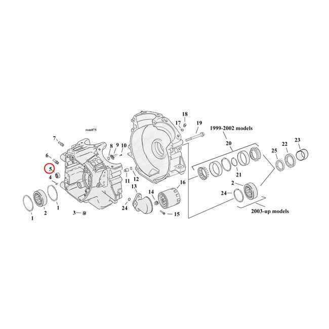 JIMS, camshaft needle bearing. Inner