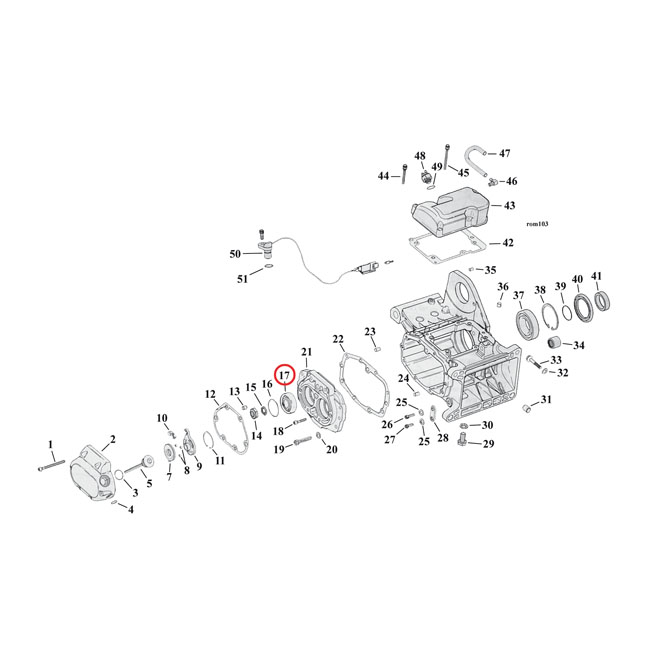 JIMS bearing, transmission trapdoor & engine balancer