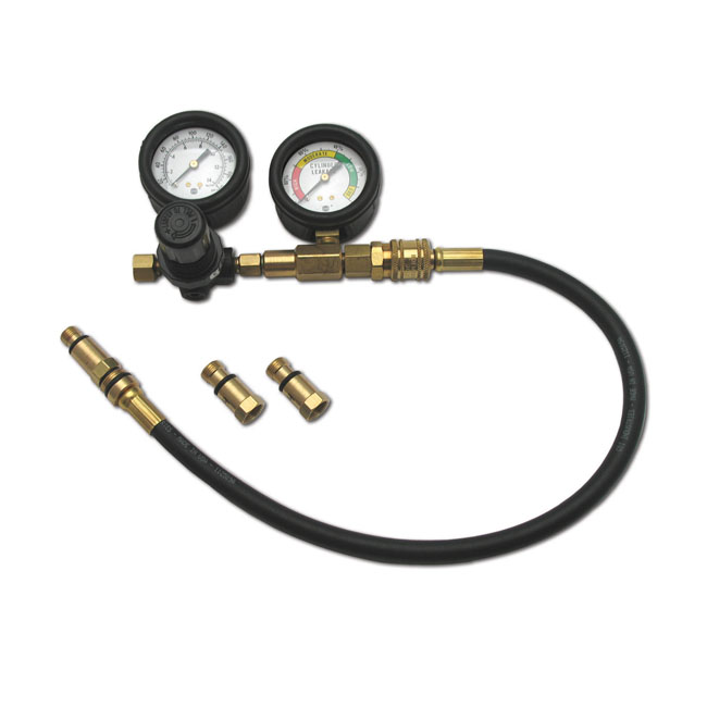 JIMS, dual gauge leak down tester