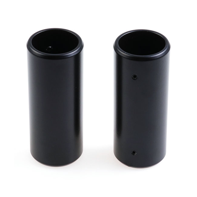 Cult-Werk, upper fork tube covers. Short. Black