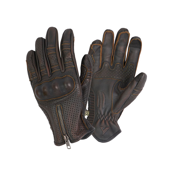 By City Amsterdam gloves dark brown Size XS