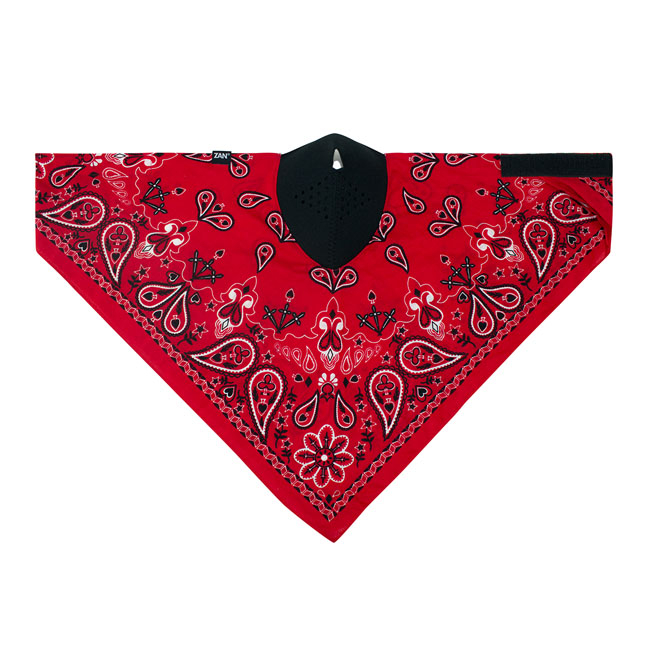 ZANheadgear Neodanna mask red paisley One size fits most