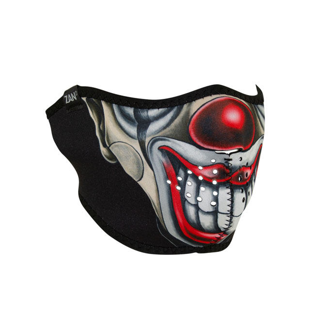 ZANheadgear Half Mask neoprene chicano clown One size fits most