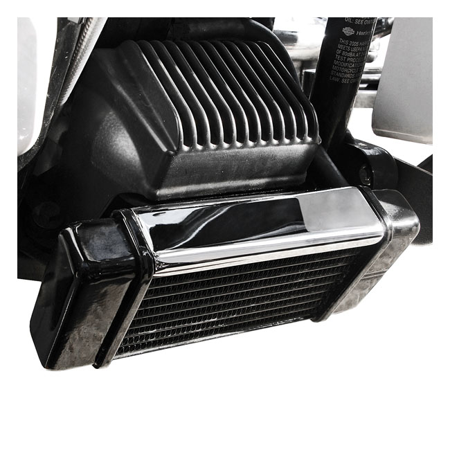 HORIZONTAL OIL COOLER, 10-ROW BLACK